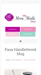 Mobile Screenshot of mymommadethat.com